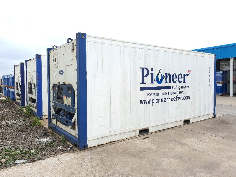Pioneer Refrigeration Stainless Steel refrigerated container, for Rental, Feature : Good Quality