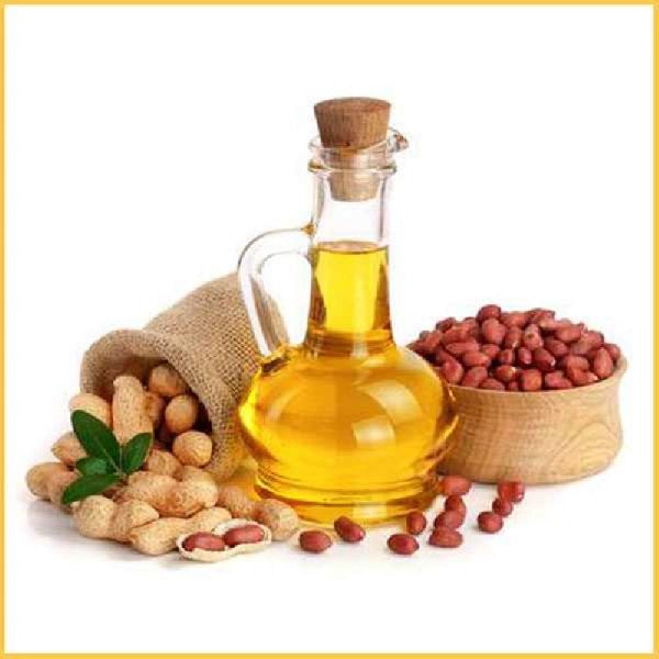 Common Refined groundnut oil, for Cooking, Cosmetic, Medicines, Form : Liquid