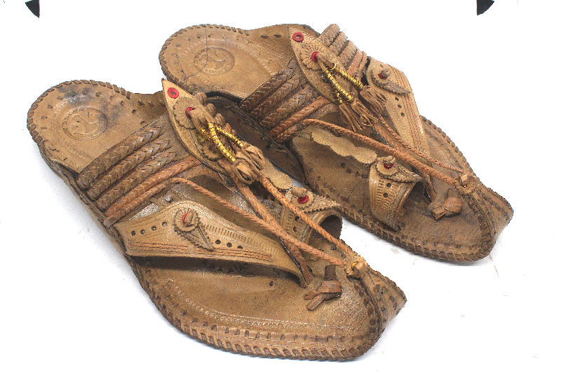 Mens Maharaja Shahu Kolhapuri Chappal for Casual Wear Size