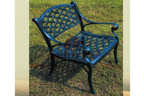 Aluminium Cast Garden Chair