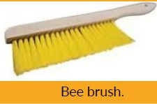 Synthetic Fiber Bee Brush, Size : Thin Thick