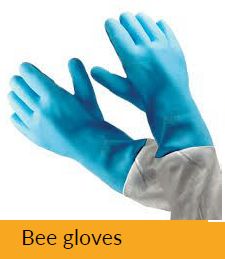 Cotton Bee Gloves, Size : Medium