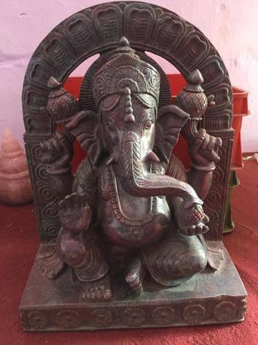 Polished Stone Ganesh Statue, Packaging Type : Carton Box, Thermocol ...