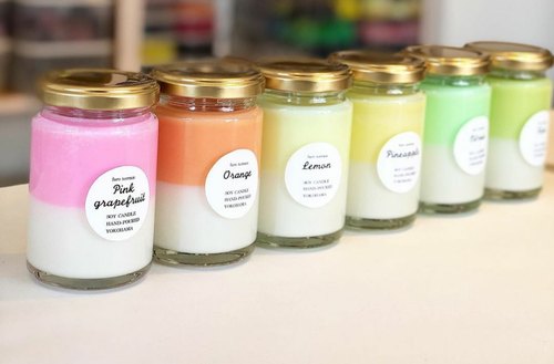 8 Inch Fruit Fragrance Candle, for Decoration, Packaging Type : Packet