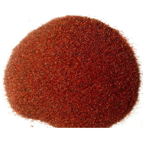 Brown Crystal Natural Garnet Sand, for Water Filtration, Abrasive Grain Sizes : 50-100 Mesh