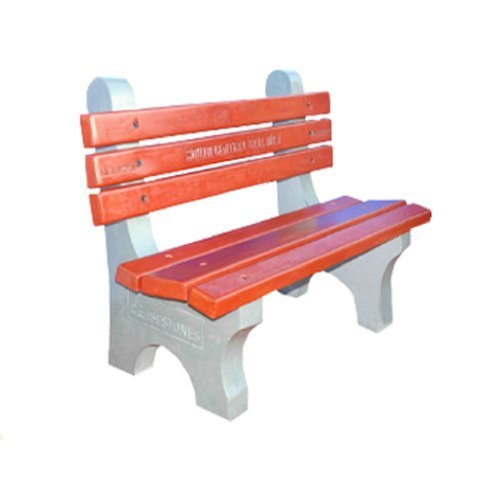 Armless RCC Garden Bench, Length : 5feet