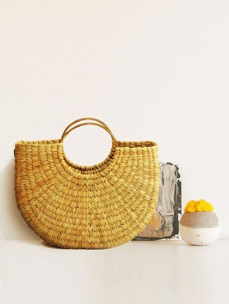 Plain Cane Handbag, Size : Multisize, 28x16inch, 24x12inch