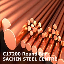 C17200 Beryllium Copper Round Bar, Feature : Excellent Quality, Fine Finishing, High Strength