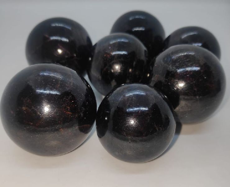 Garnet Sphere, Size : 3mm To 6mm