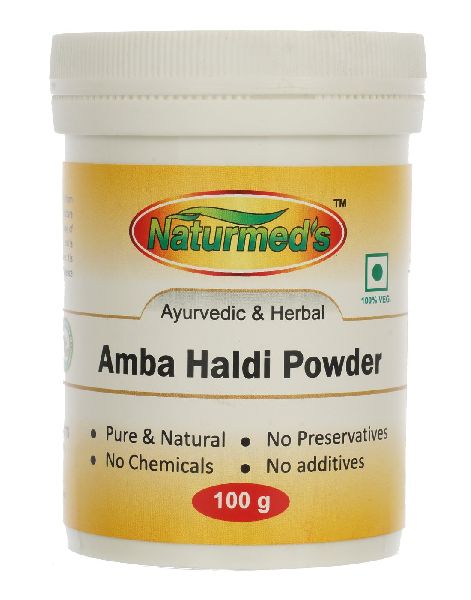 Sun Dried Organic Amba Haldi Powder, Shelf Life : 2years