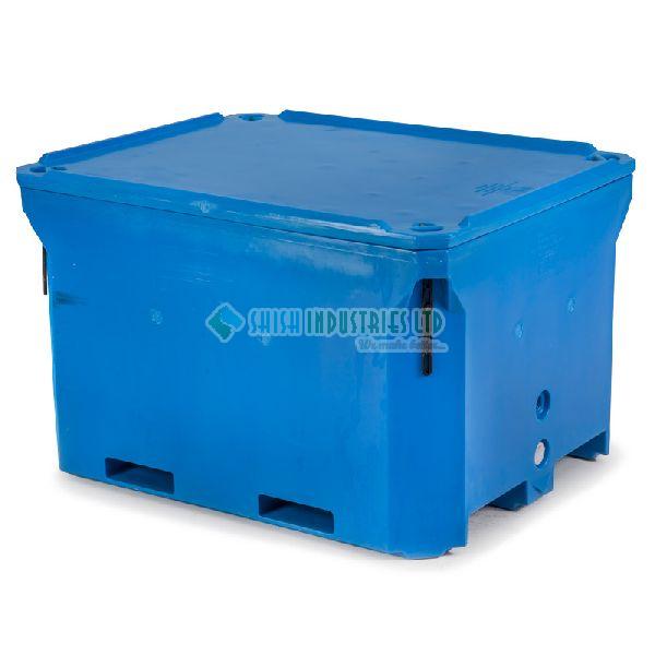 Rectangular PE fish box, Feature : Easy To Use, Superior Quality, Pattern :  Plain at Best Price in Surat