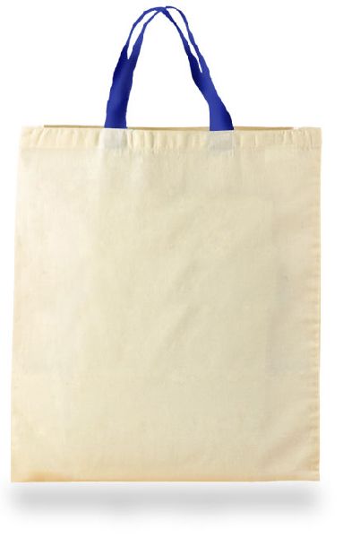 COTTON BAG WITH TAPE HANDLE, for SHOPPING, COLLEGE, OFFICE, Feature : NICE LOOK, GOOD STRENGTH, ECO-FRIENDLY