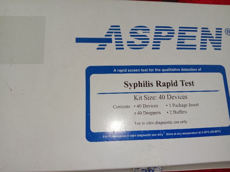 syphilis rapid test