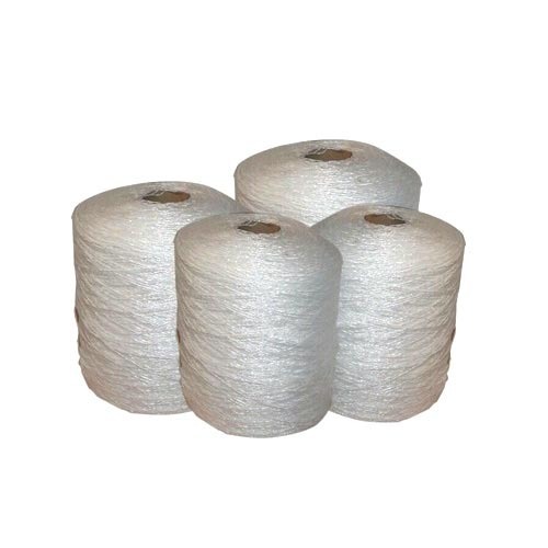 Dyed Cotton Trellising Thread, Color : White