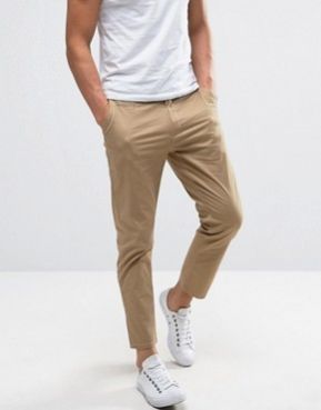 Plain Cotton Mens Cropped Trouser, Size : 28-34 Inch
