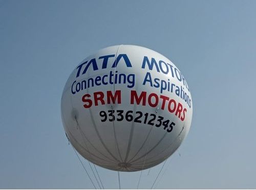 PVC Helium Gas Advertising Balloon, for Promotional, Size : 10 Feet