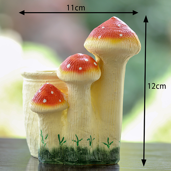 Mushroom Red Pot