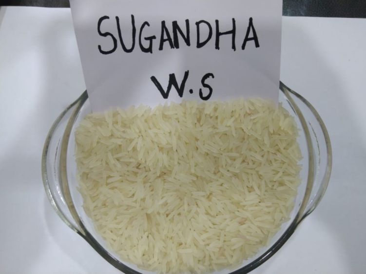 Sugandha White Sella Basmati Rice, Shelf Life : 18 Months