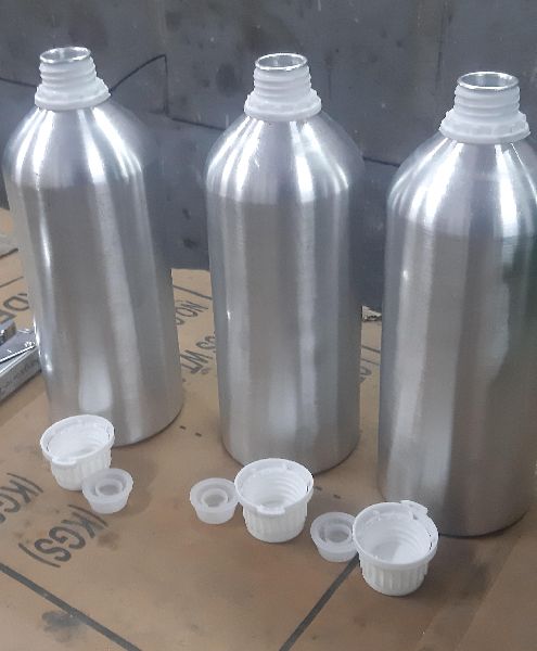 1 Ltr Aluminium Bottle, for Storing Liquid, Capacity : 1L