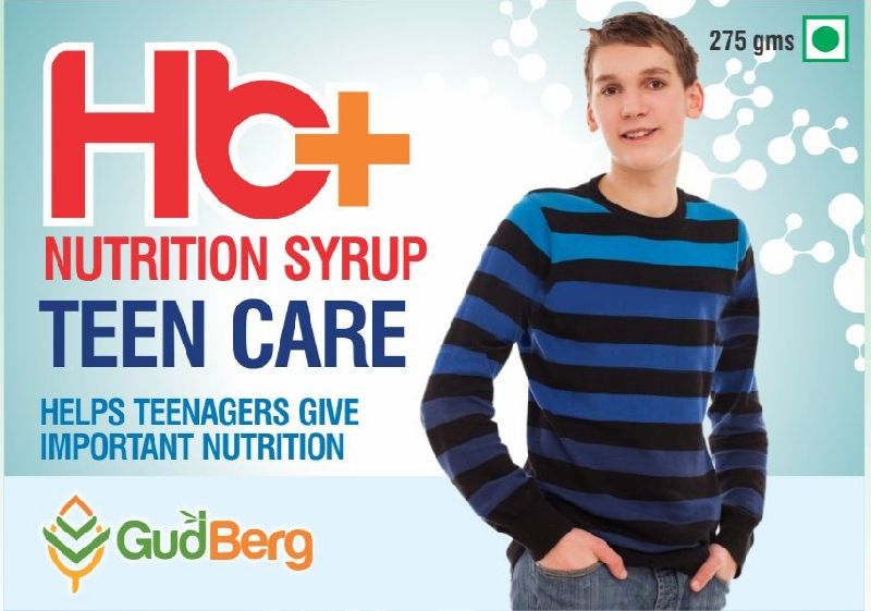 GudBerg Teen Care Nutrition Syrup, Purity : 99%