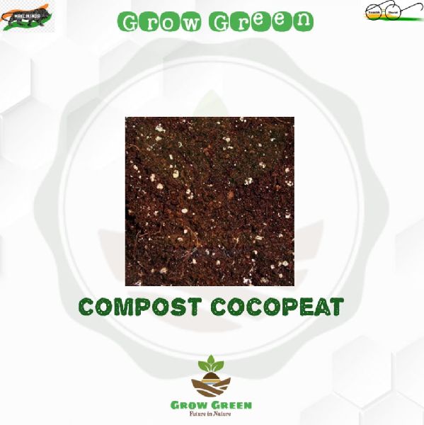 Compost Cocopeat, Color : Brown