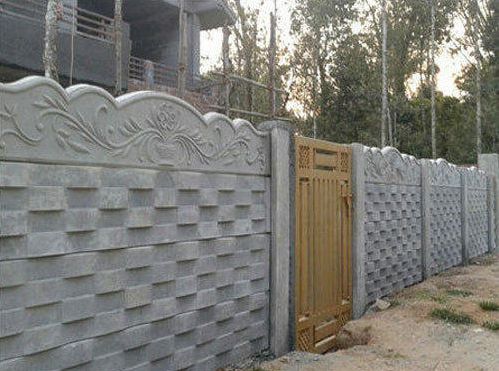 Cement Designer Compound Wall, Feature : Durable