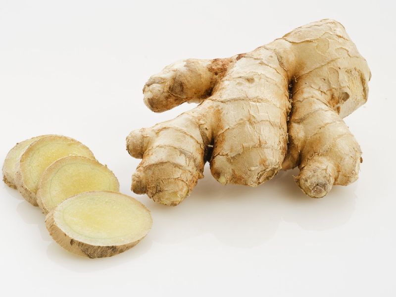 Organic Fresh Raw Ginger, for Cooking, Medicine, Color : Brown