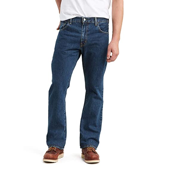 Plain Denim Mens Regular Fit Jeans, Technics : Washed