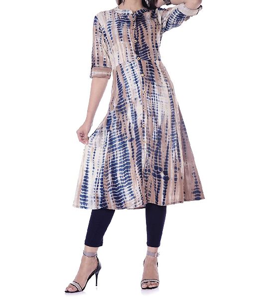 Printed Kurti, Size : L, M, S