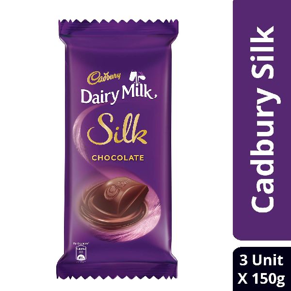 Cadbury Dairy Milk Silk Chocolate, for Eating Use, Certification : FSSAI Certified