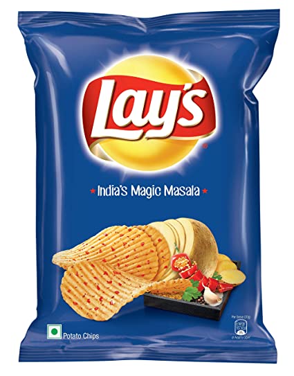 Lays Indias Magic Masala Potato Chips, for Use Eating, Certification : FSSAI Certified