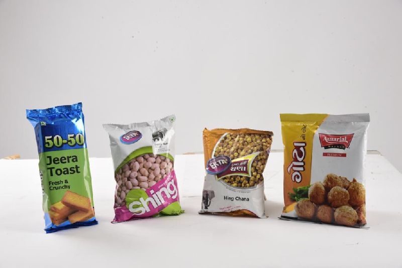 POLYESTER / BOPP Printed Laminated Pouches, for Packaging, Feature : Light Weight