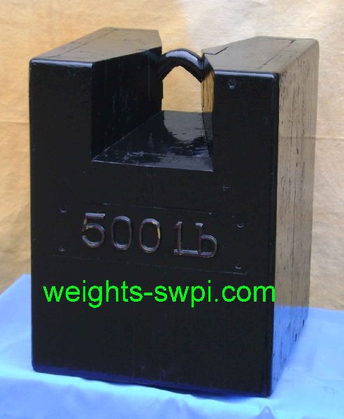 500 Pound Cast Iron Weights, Certification : ISI Certified