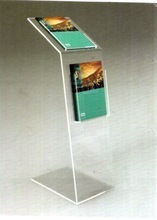 Acrylic Magzine Stand, Color : Transparent