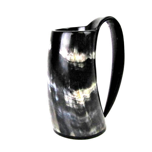 Polished Horn Mug, for Drinkware, Feature : Durable, Fine Finished