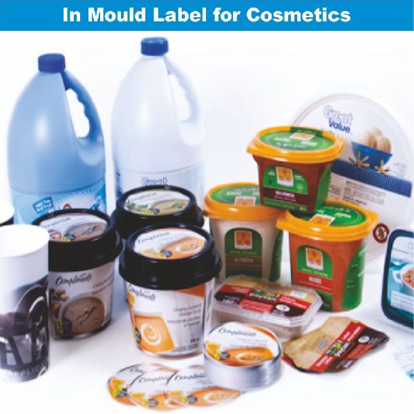 Cosmetic In Mould Label, Packaging Size : 200 Meter