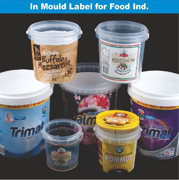 Food Industry In Mould Label, Feature : Reliable Process, Smooth Finish, Superior Quality