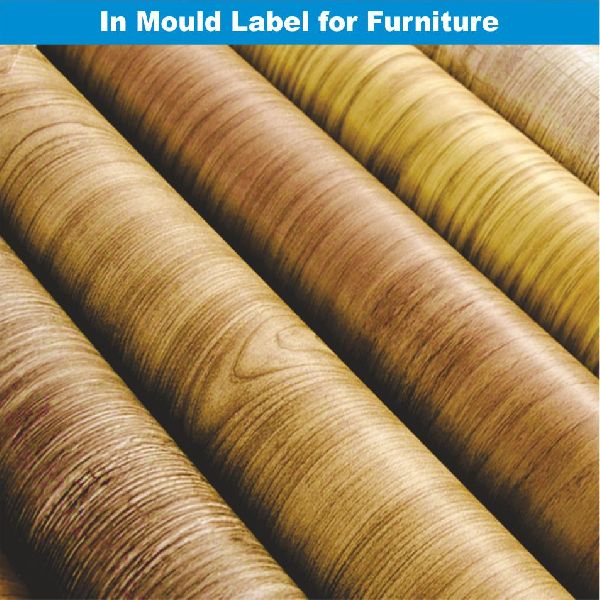 Rectangular Furniture In Mould Label, for Packaging, Feature : Reliable Process