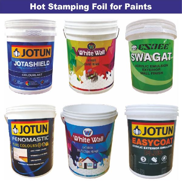 Plain Plastic Paint Hot Stamping Foil, Length : 100-120mm