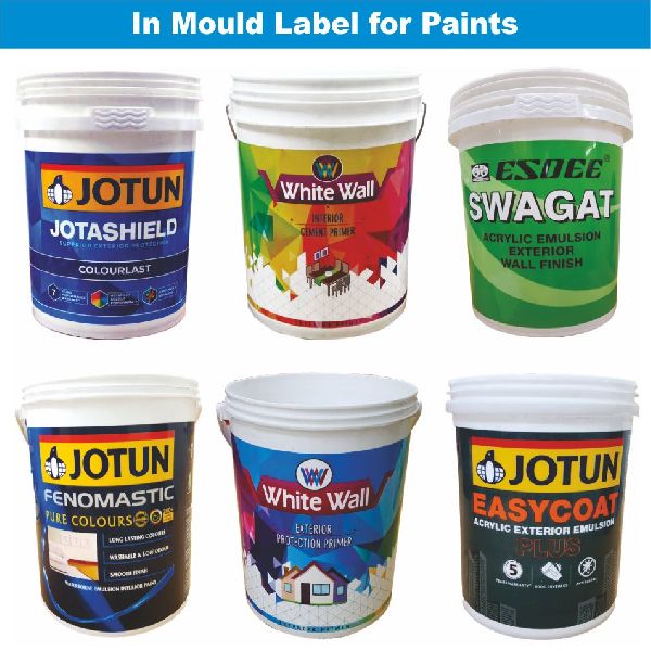 Glossy Paint In Mould Label, for Packaging, Feature : Reliable Process, Smooth Finish, Superior Quality