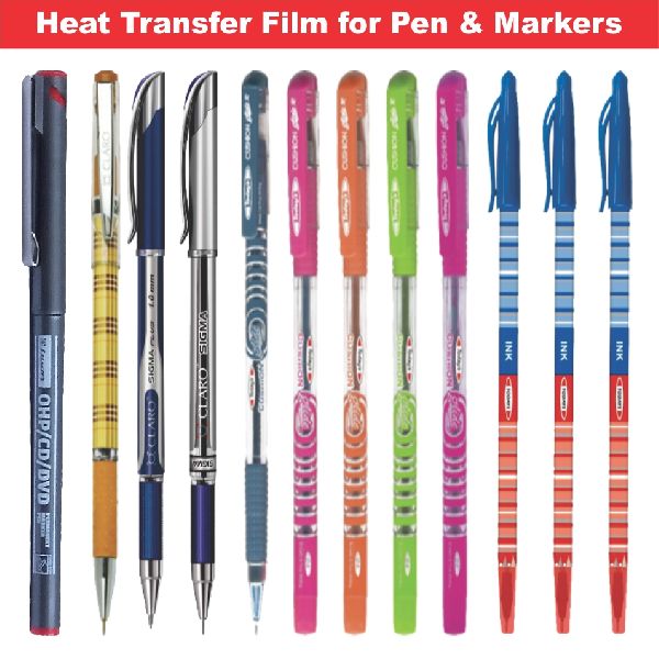 Pen & Marker Heat Transfer Label, Feature : Cost Effective, Flexible Architecture