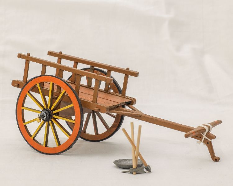 Indian Bullock Cart Model & Hand Tools Buy indian bullock cart model