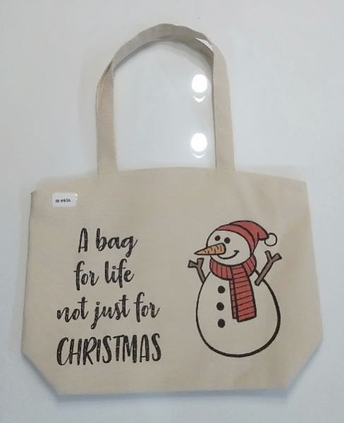 ISPL CHRISTMAS COTTON BAG ., For Gifting, Size : Customized