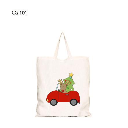 ISPL Rectangular COTTON CHRISTMAS BAG ., For Gifting, Size : CUSTOMIZED