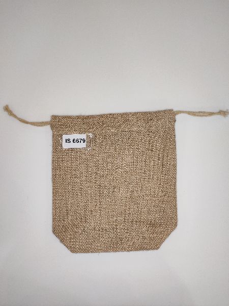 NATURAL JUTE POUCH  .