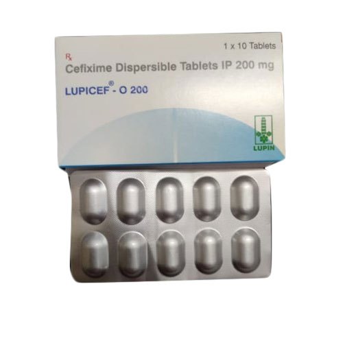Cefixime 200 Mg + Lactobacillus Double Layered Tablets