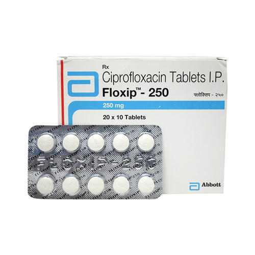 Ciprofloxacin 250 Mg Tablets, Grade Standard : Medicine Grade