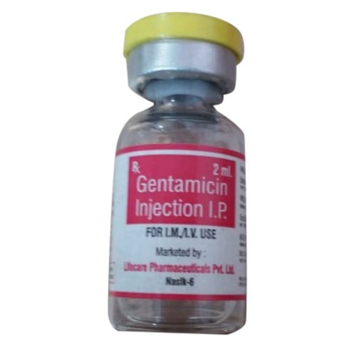 Gentamicin Injection, for Hospital, Clinic, Form : Liquid