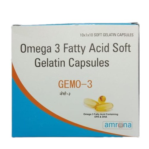 Omega 3 Soft Gelatin Capsules