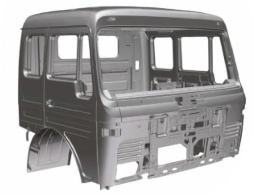 Polished Metal Signa Truck Cabin Shell, Size : Standard